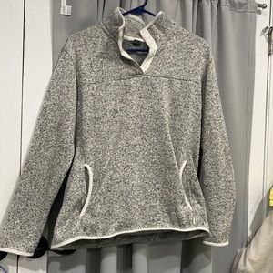 Eddie Bauer fleece sweater